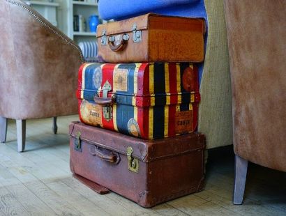 Koffer für Urlaub